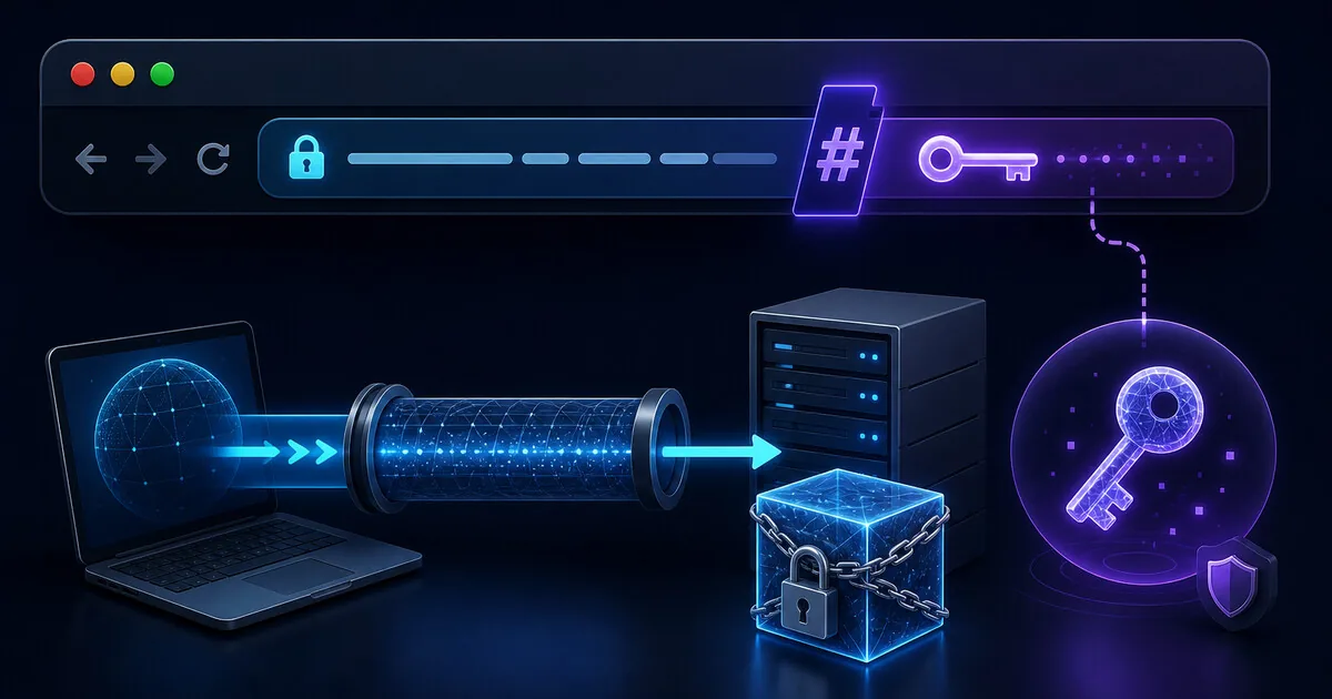 URL Fragment Encryption Keys Explained (RFC 9110 & Zero-Knowledge)